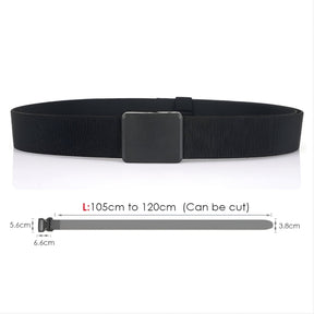 Belt : Elastische Riem voor Actieve Levensstijl - Marineblauw in van Pantino