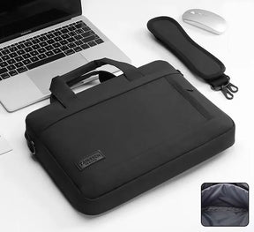 bags : Laptoptas Grijs - PixelPack - Moderne in Zwart van Pantino