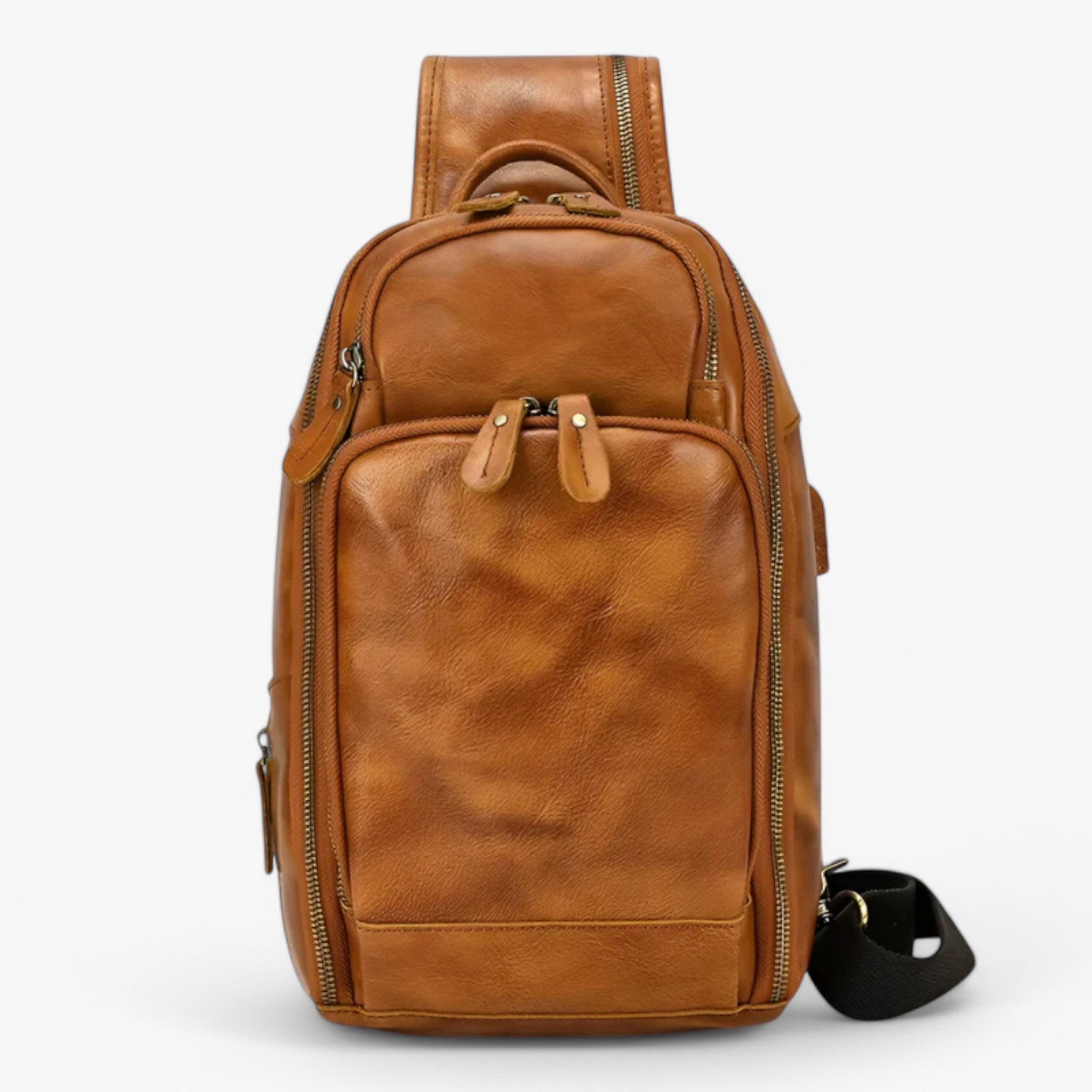 bags : Modern en Functioneel Heren Leder - Bruin in Bruin van Pantino