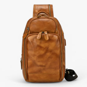 bags : Modern en Functioneel Heren Leder - Bruin in Bruin van Pantino