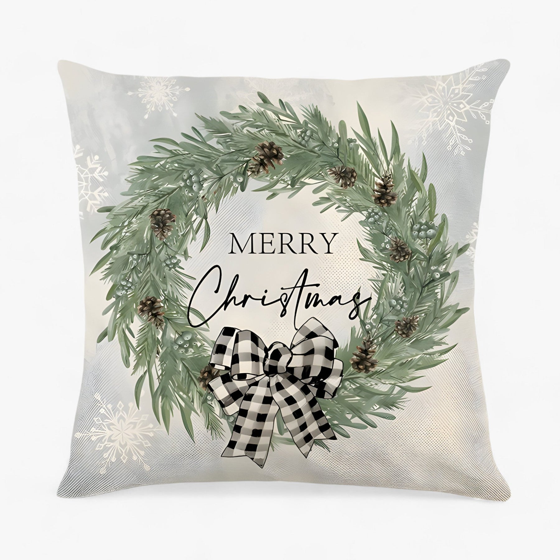home & garden : Housse de Coussin en Lin de Noël - Décor Festif Et Confortable Pour La Maison in 5 van Pantino