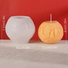home & garden : Elk Kaars - Reliëf Mal Winterbos - Feestelijke Decoratie en DIY Cadeaus in ZL-75 van Pantino