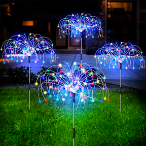 outdoor equipment : Waterdichte Solar Vuurwerklamp - Tuin Feestverlichting - Solar LED in Veelkleurig 120 LED van Pantino