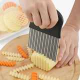 ProCut - Coupe-frites et légumes en acier inoxydable - Noir