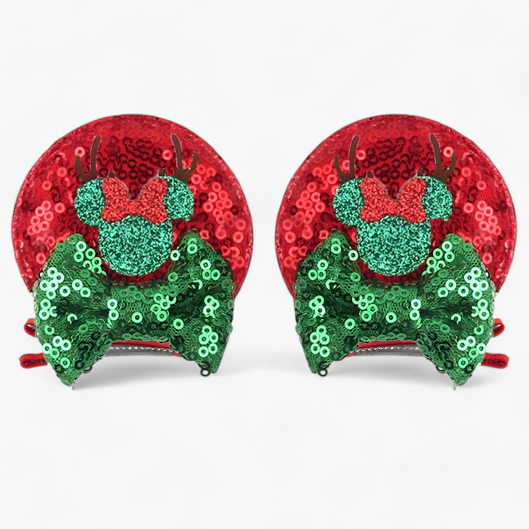 Hair Clips : Kerst Haaraccessoires - Disney Muisoren Haarspelden in 23 van Pantino