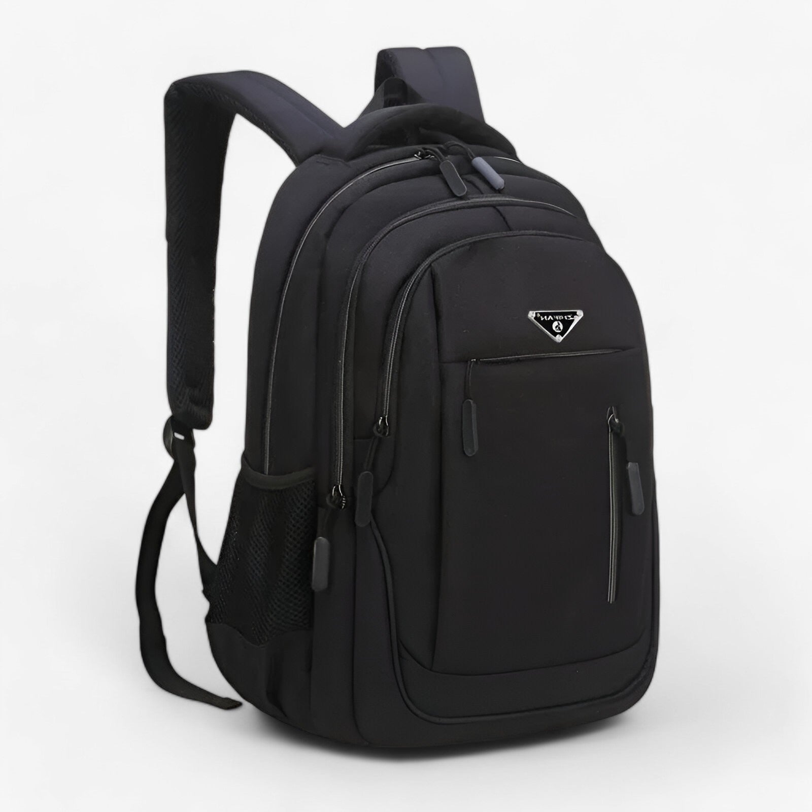 bags : Rugzak Heren Rood - Ruime Laptoprugzak voor Studenten in Zwart van Pantino