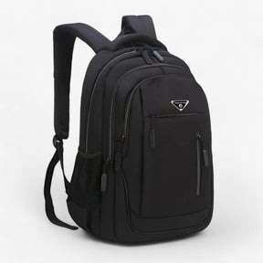 bags : Rugzak Heren Rood - Ruime Laptoprugzak voor Studenten in Zwart van Pantino