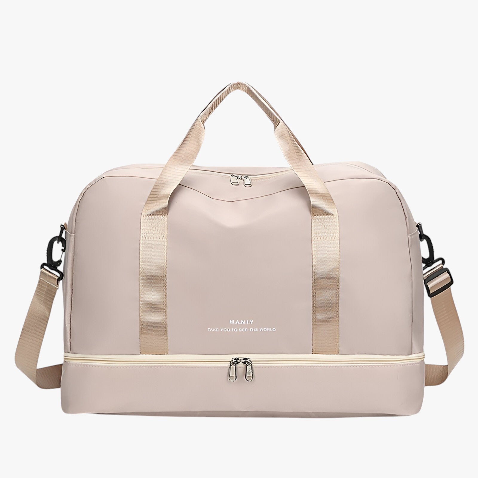 bags : Uitbreidbare Reistas voor Sport en Weekendtrips - Blauw in Beige van Pantino