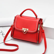 bags : Modieuze Handtas - Beige in Rood van Pantino