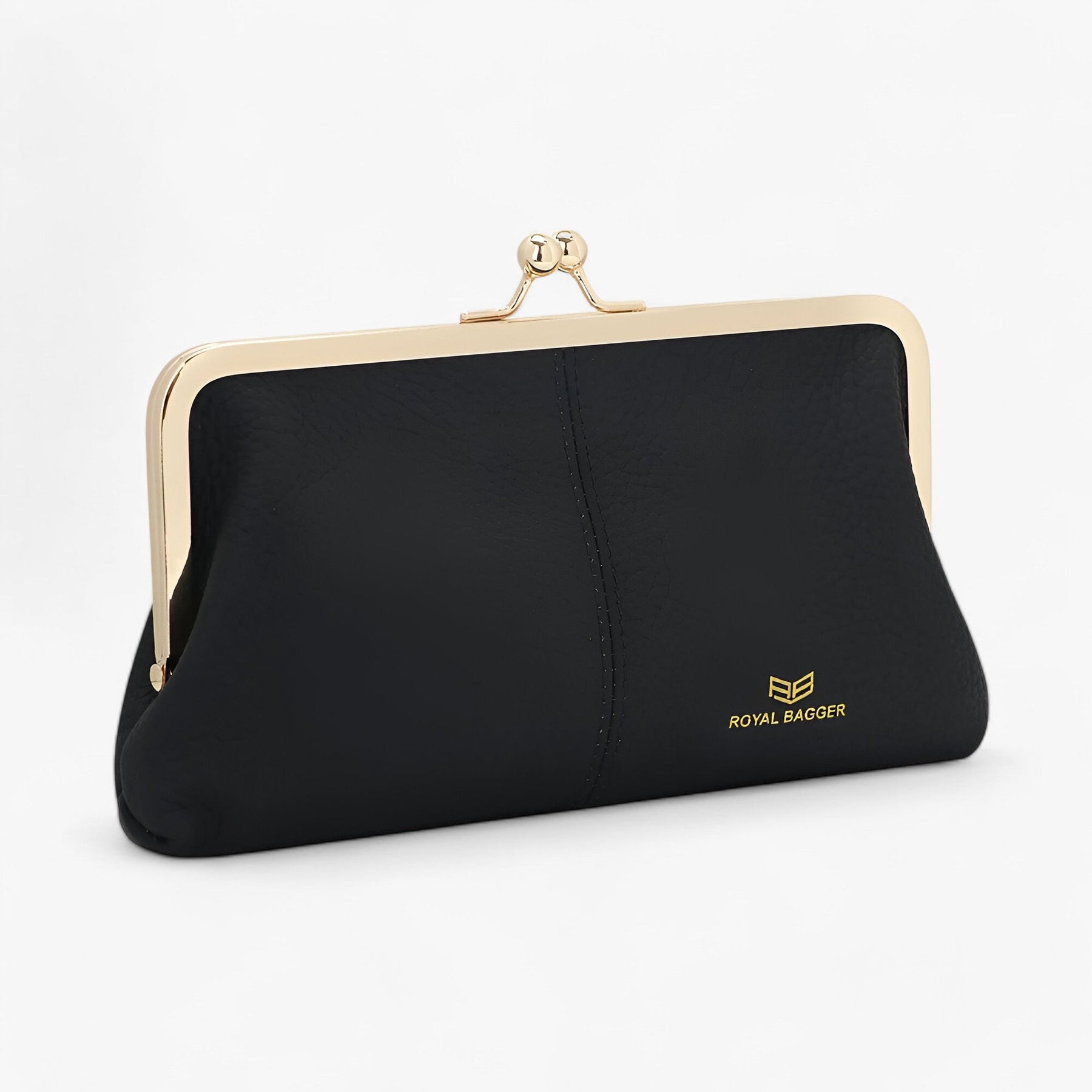 bags : Kort Dames Leer - Zwart in van Pantino