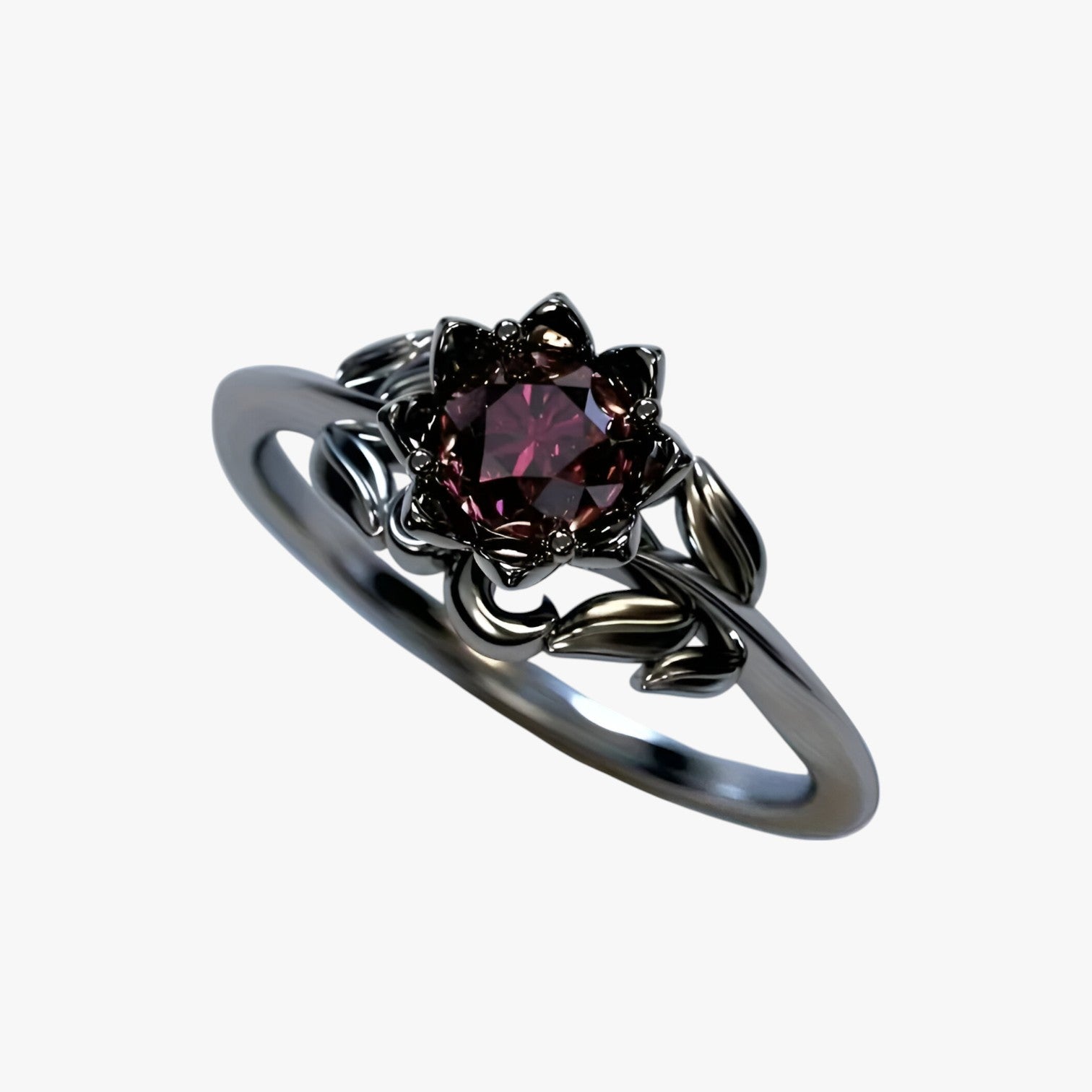 Jewelry : Rosa della Notte - Ring met rode steen voor een gedurfde look Heren in van Pantinoshop