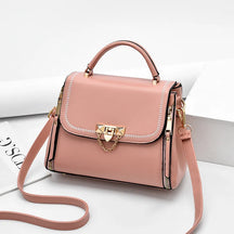 bags : Modieuze Handtas - Beige in Roze van Pantino