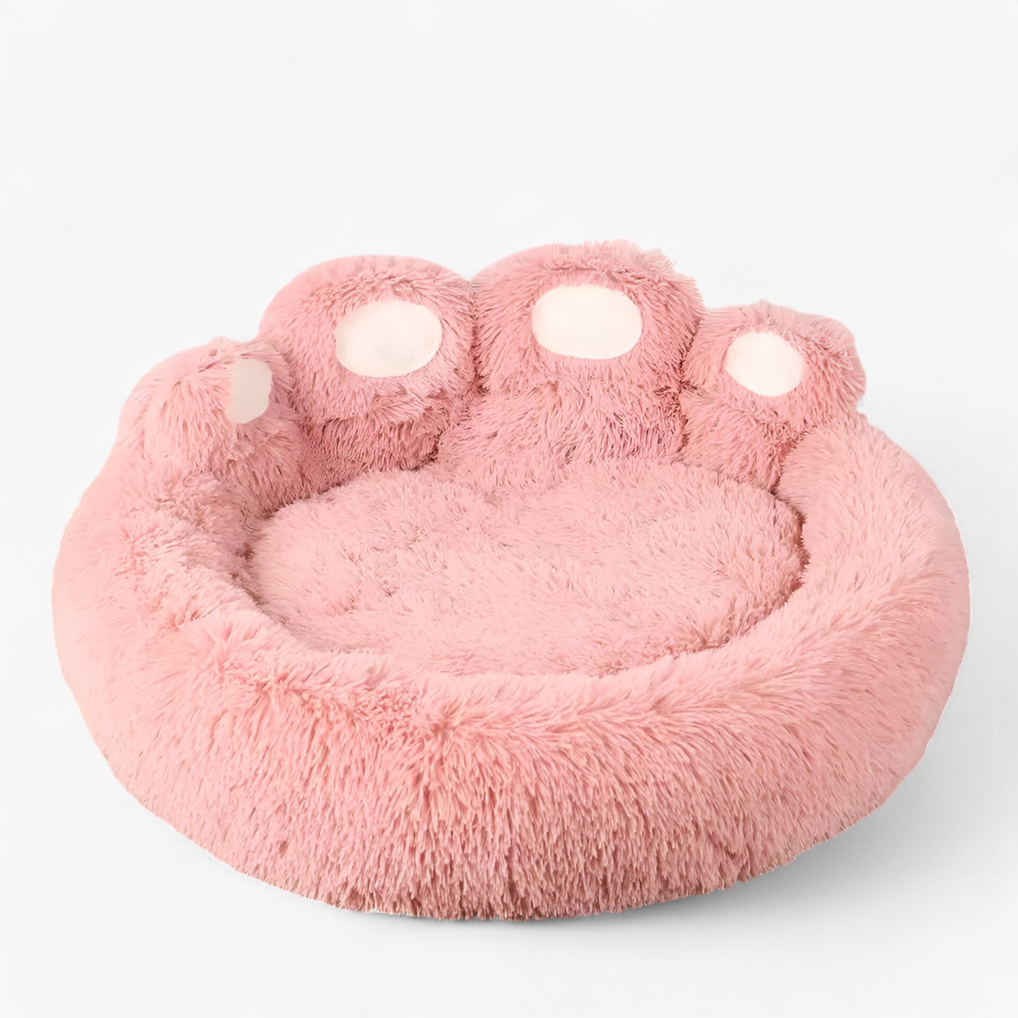 pets : Fido Fluff - Pluizig en Comfortabel Hondenbed in Roze van Pantino