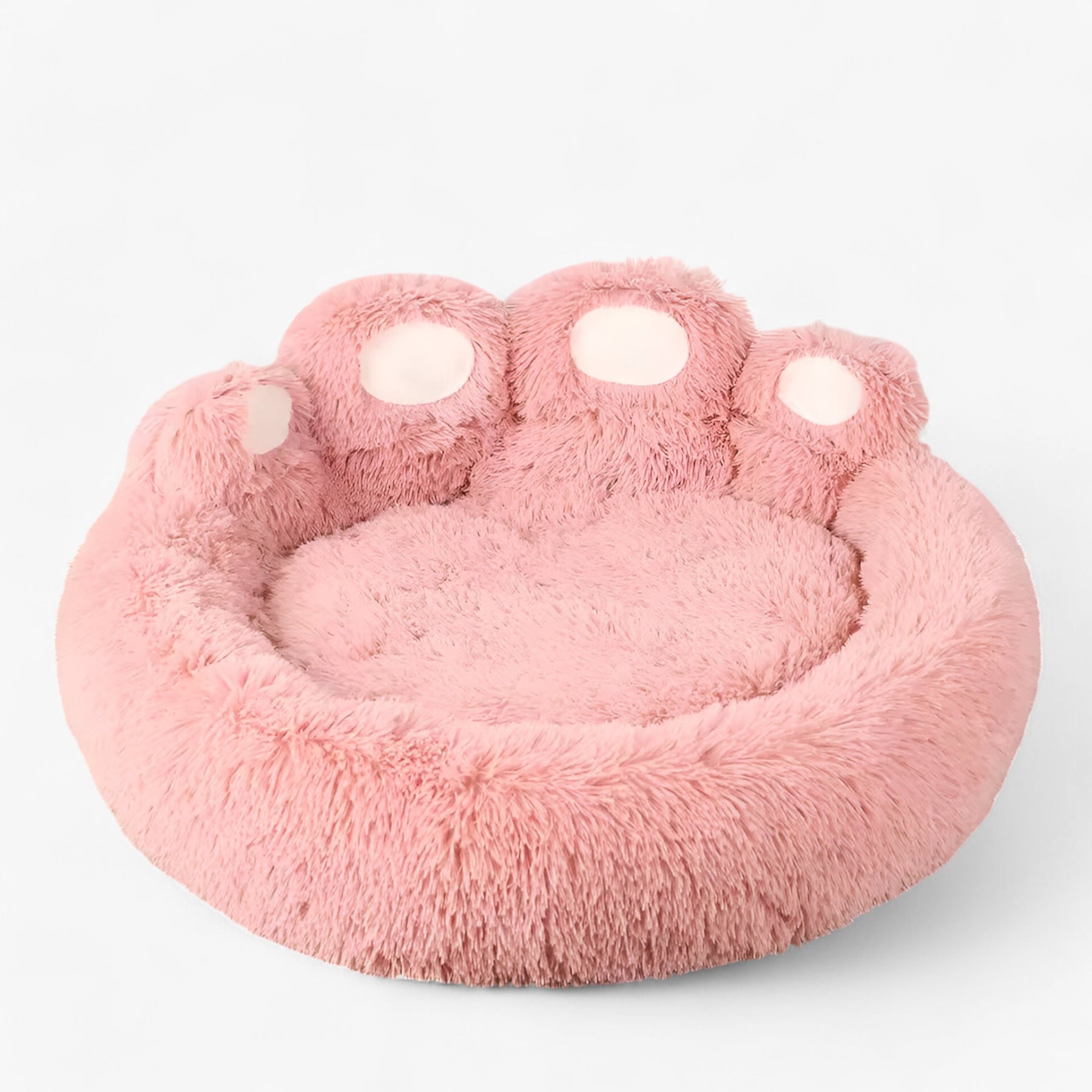 pets : Fido Fluff - Pluizig en Comfortabel Hondenbed in Roze van Pantino