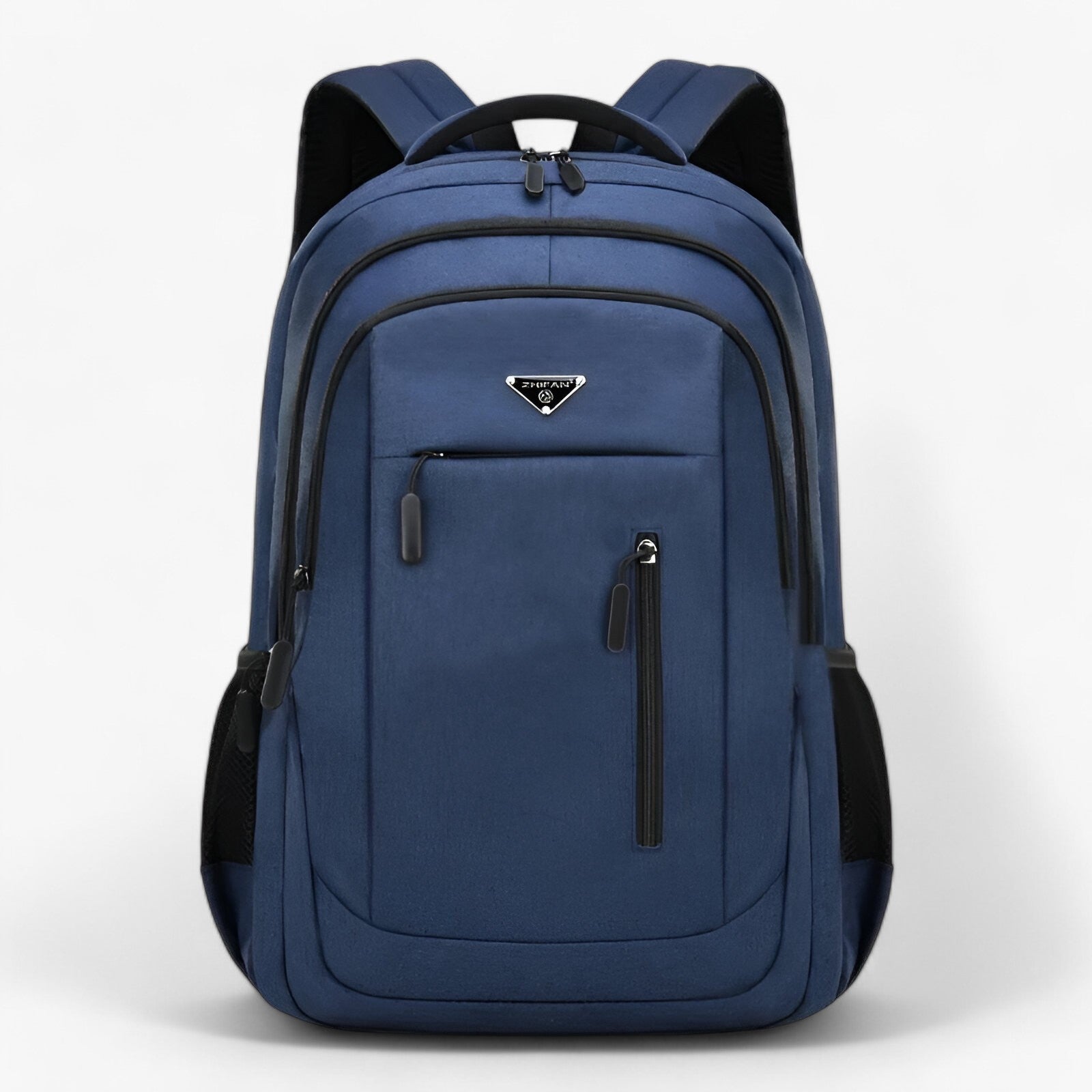 bags : Rugzak Heren Rood - Ruime Laptoprugzak voor Studenten in Donkerblauw van Pantino
