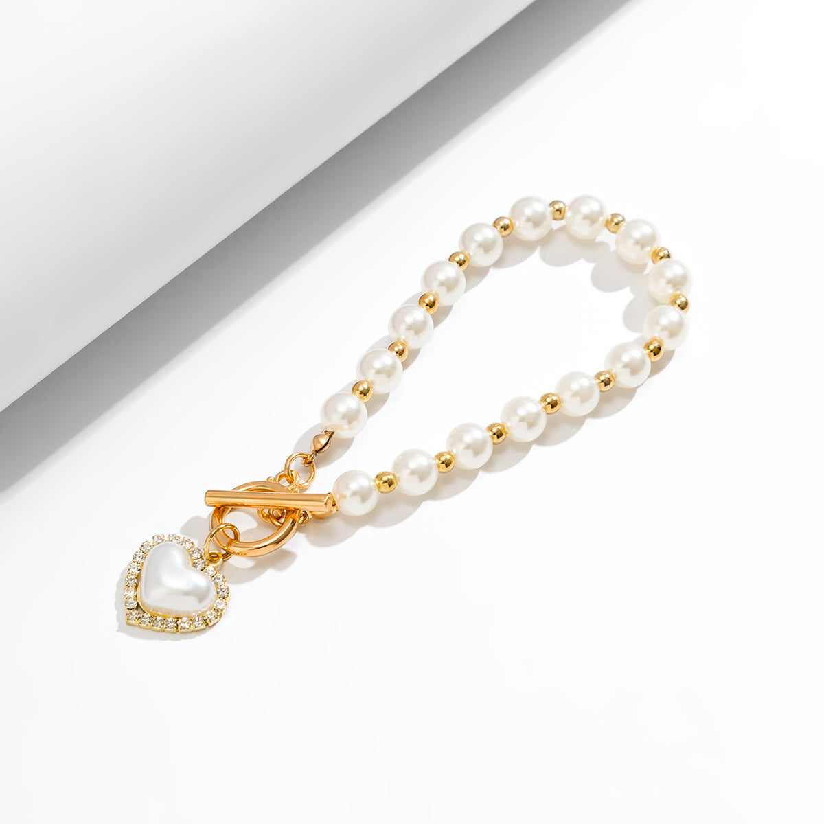 Bracelet : Parel Armband Dames Metaal in van Pantino
