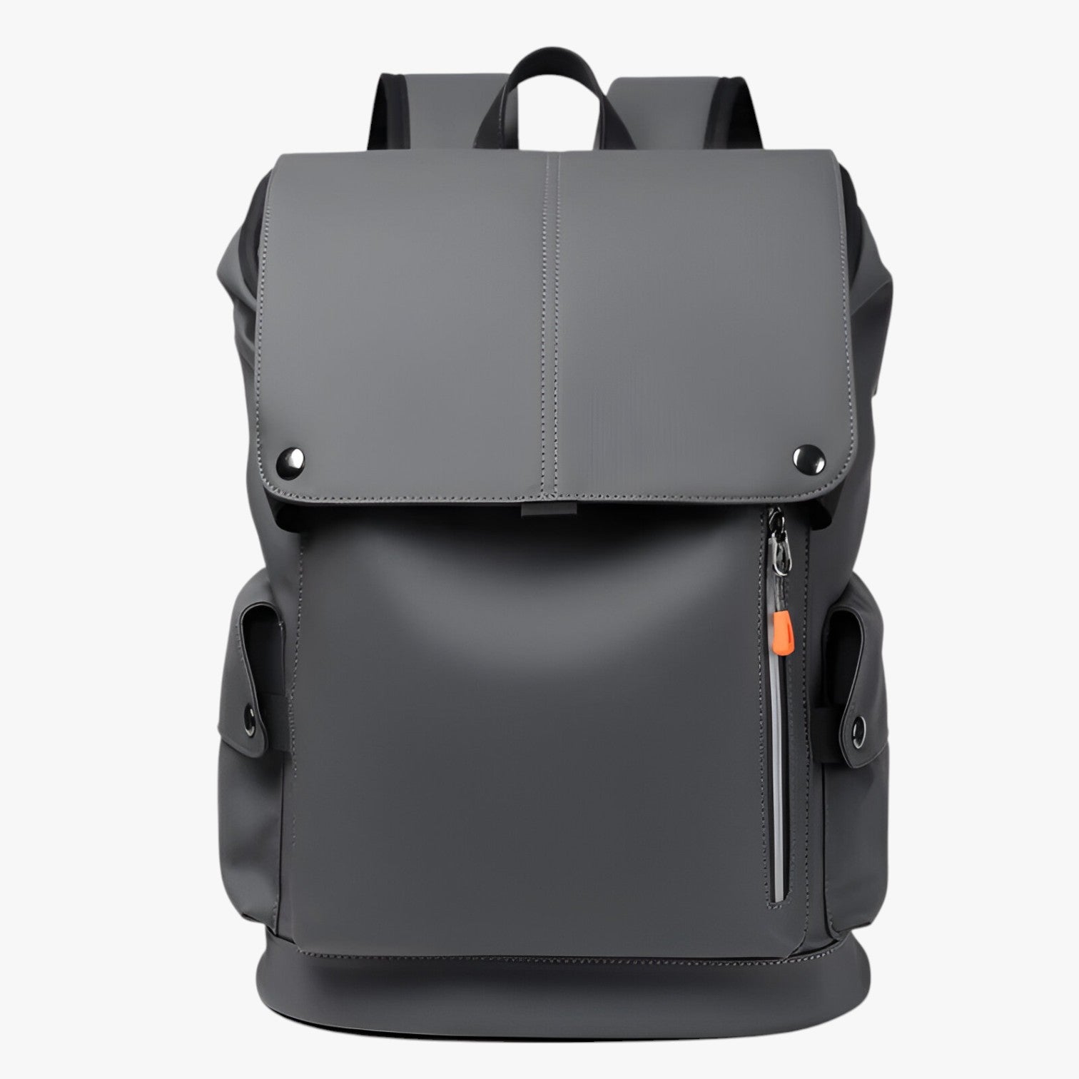 bags : Rugzak Donkergrijs - Stijlvolle Waterdichte Laptop met USB Opladen in GRIJS van Pantino