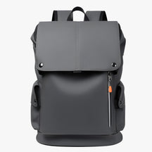 bags : Rugzak Donkergrijs - Stijlvolle Waterdichte Laptop met USB Opladen in GRIJS van Pantino