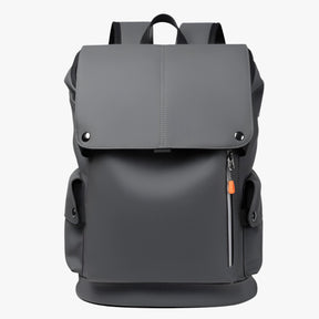 bags : Rugzak Donkergrijs - Stijlvolle Waterdichte Laptop met USB Opladen in GRIJS van Pantino