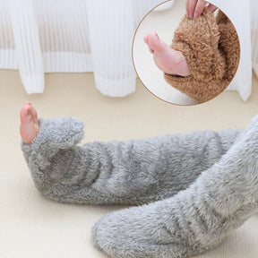 Socks : ComfySocks - Blijf Knus en Warm Deze Winter - Blauw in van Pantino