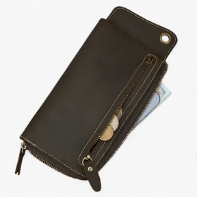 bags : Compact en Dames Default Vintage Leer in van Pantino