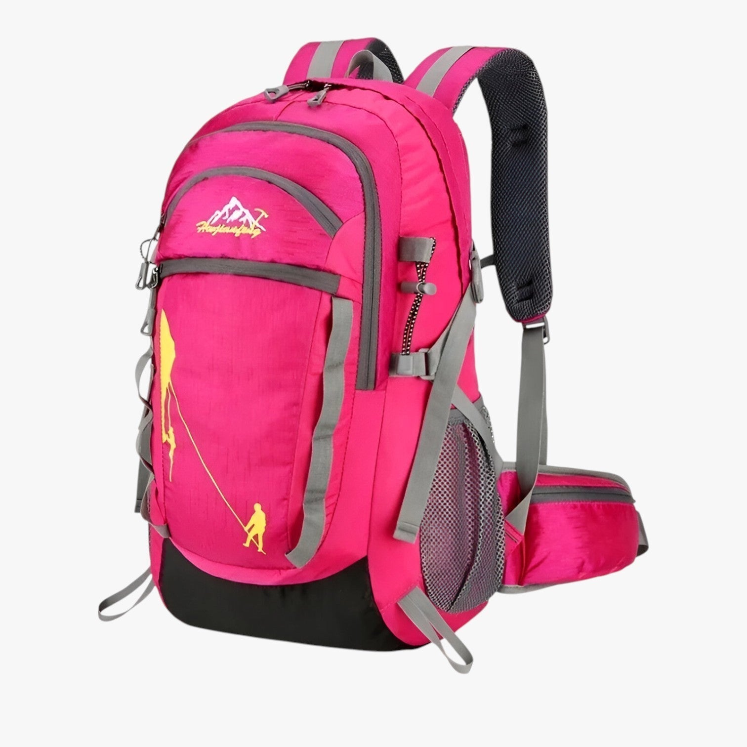 bags : Compacte Rugzak voor Actieve Dagen - Licht, Ruim en Klaar voor Avontuur - Groene Tas Alleen in Roze tas alleen 30 - 40L van Pantino