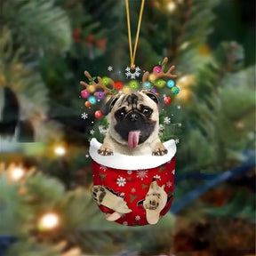 pets : Schattige Pupp Decoratie - Kerstboom Hangertje Hond - Feestelijke Charme en Cadeau voor Hondenliefhebbers in Stijl K van Pantino