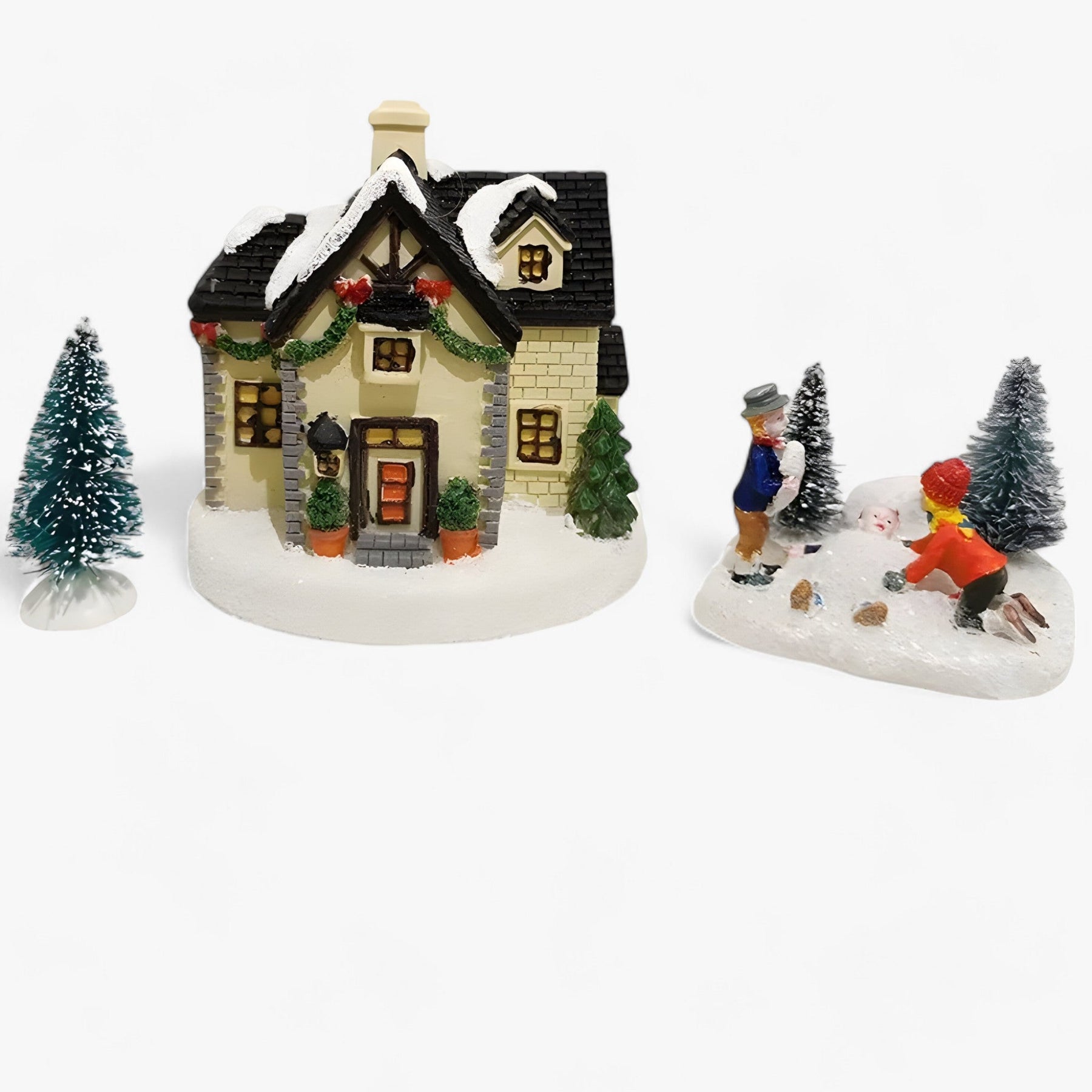 home & garden : Village-Kerstfiguren - Voeg Feestelijke Charme Toe aan Uw Kerstdisplays in van Pantino