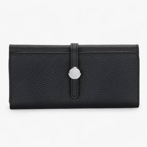 bags : Grote Handtas voor Vrouwen Dames - Elegante Echte Leer met Kaartmap - Zwart in van Pantino