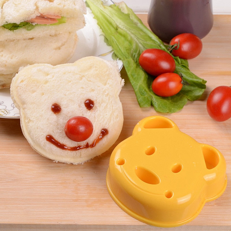 home & garden : Sandwich Uitdruk Vormpjes - Leuke Vormen Kinderen Verrassen - Kunststof in van Pantino