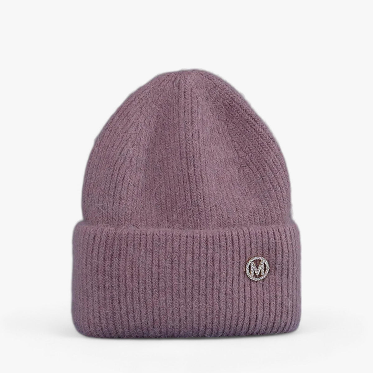 Winter Hat : Muts Dames Lichtblauw met - Wintermuts - Luxe Warmte in Bordeaux met M 54cm-60cm van Pantino