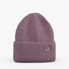 Winter Hat : Muts Dames Lichtblauw met - Wintermuts - Luxe Warmte in Bordeaux met M 54cm-60cm van Pantino