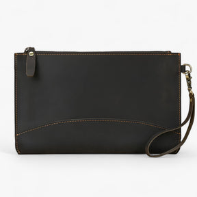 bags : Portemonnee Heren Bruin - Vintage Leren - Duurzaam en Stijlvol in Koffie 2 van Pantino
