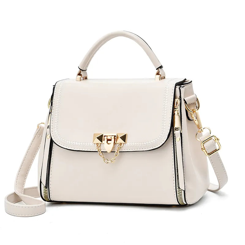 bags : Modieuze Handtas - Beige in van Pantino