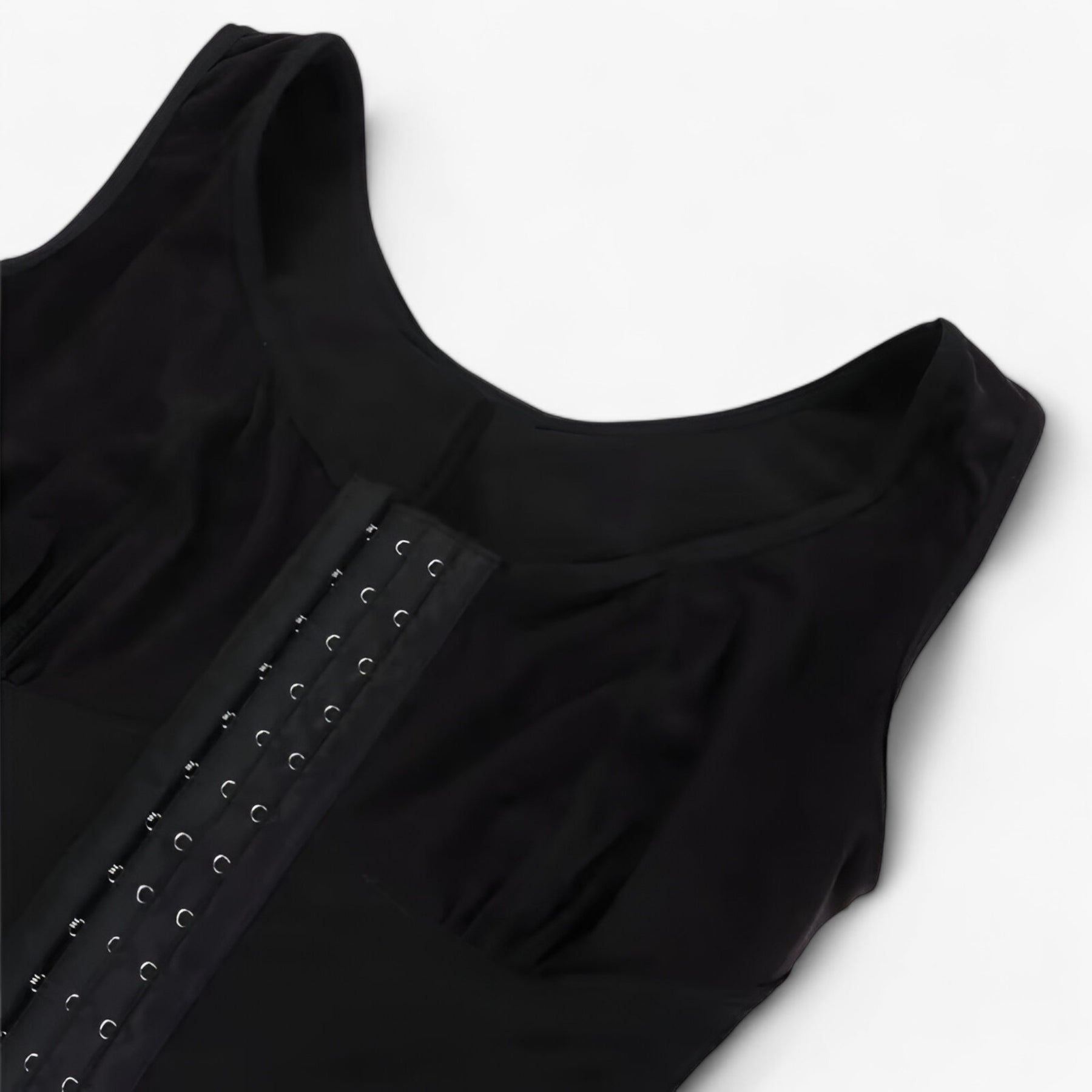 Bodysuit : Bodysuit Zwart - Slank Korset in van Pantino