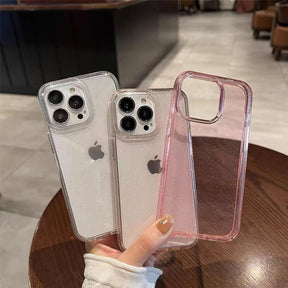 Phone Case : Luxe Glimmer Case - Bescherm Je Telefoon in Stijl - Zwart in van Pantino