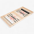 Hurtig Sjov - Interaktiv Bordhockey & Sling Puck Spil - Beige