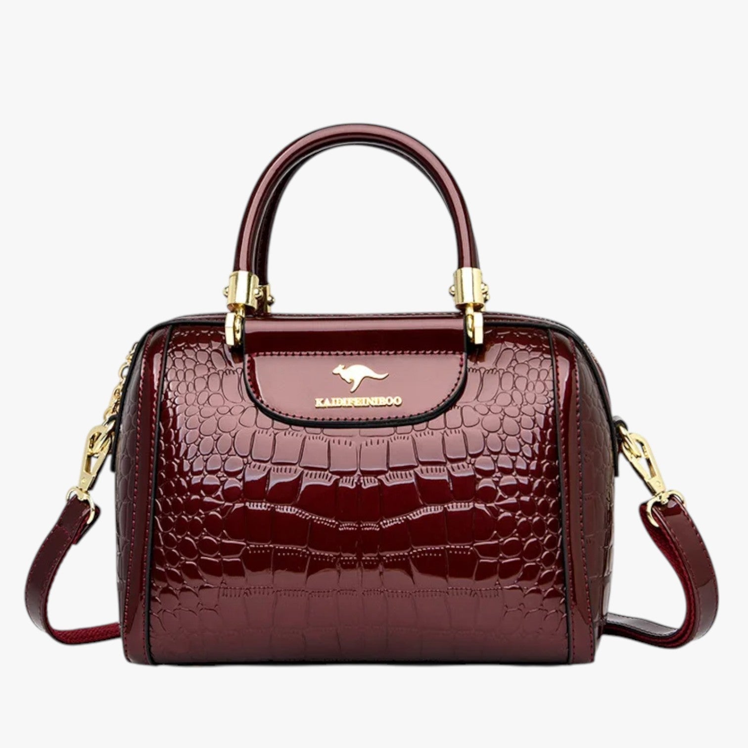 bags : Elegantie Binnen Handbereik - Merk - En Luxe Schoudertassen in Bourgondië van Pantino