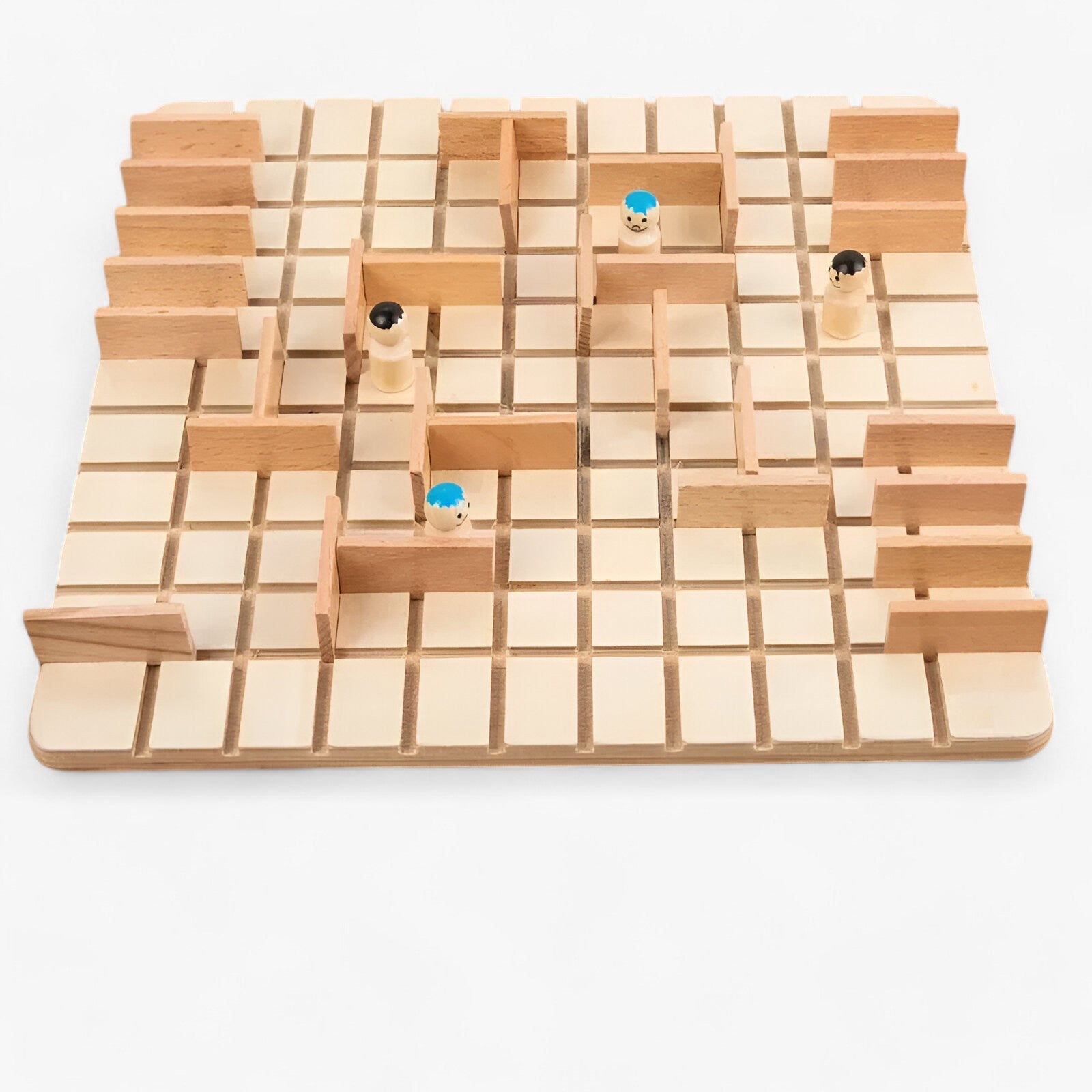 other : Slimme Strategie - Houten Quoridor Spel voor Gezinnen in Houten kleur van Pantino