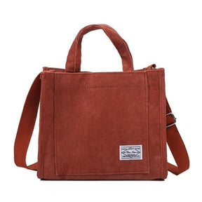 Dress : Vintage Combi-Tas - Groen in Rood van Pantino