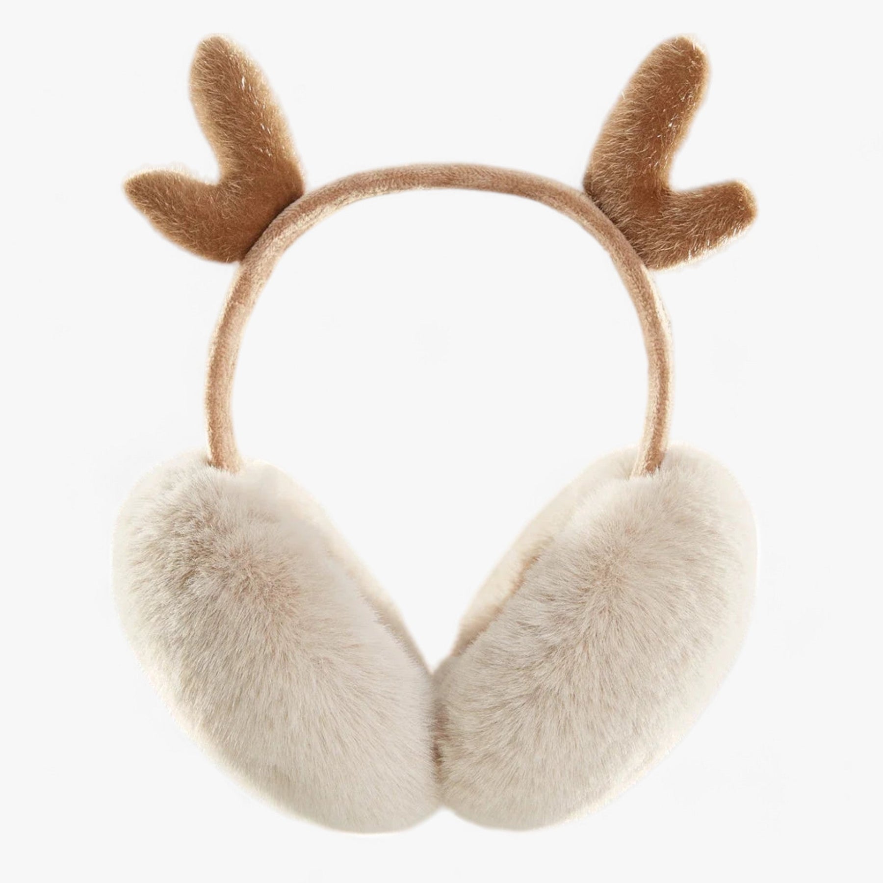 Earmuffs : Nepvachten in Kunstbont - Gezellige Winterwarmte - Zwart Wit in Kerst A van Pantino