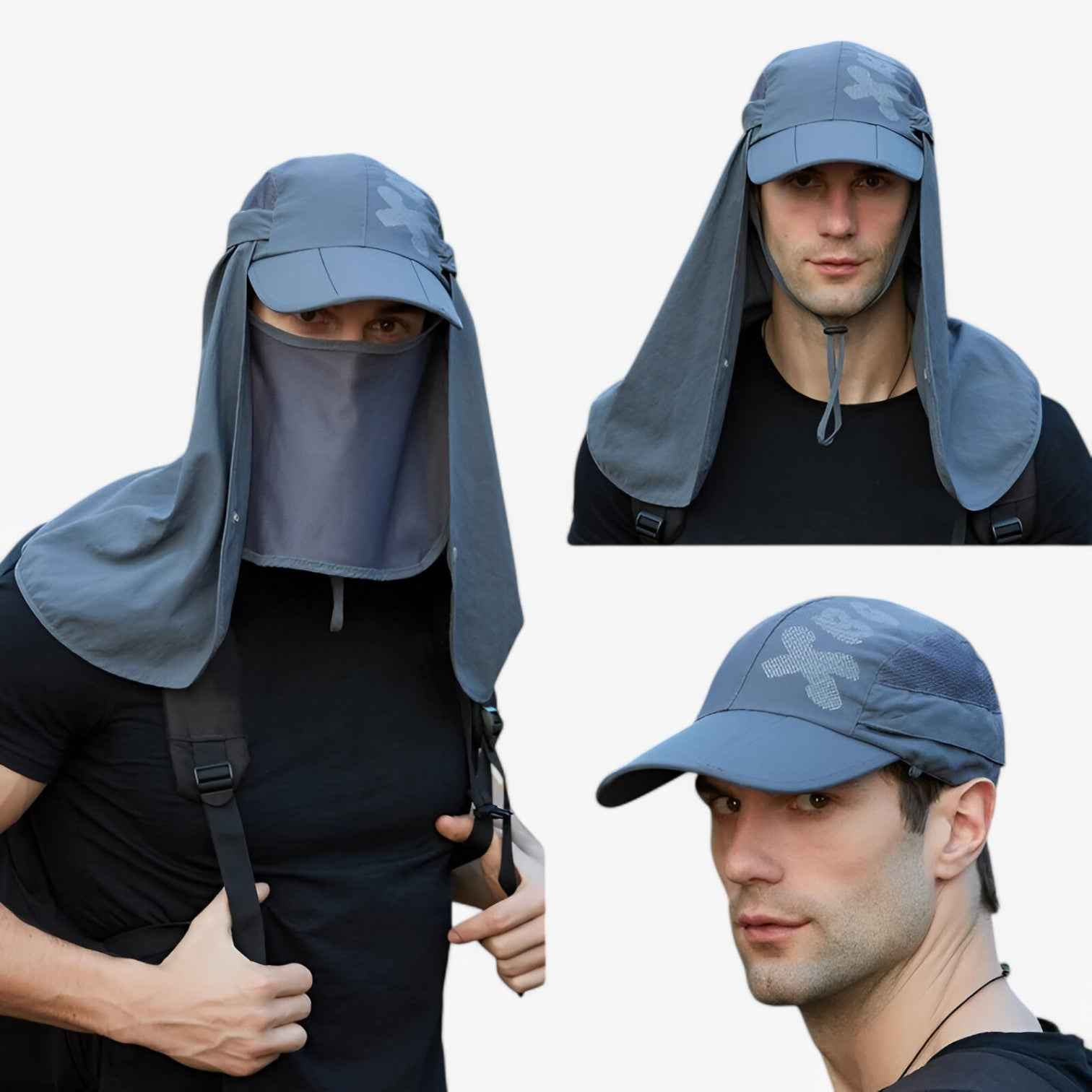 Men's Hat : Heren Zomerhoed Opvouwbaar Waterdicht UV - Sneldrogend, Zonbescherming in van Pantinoshop