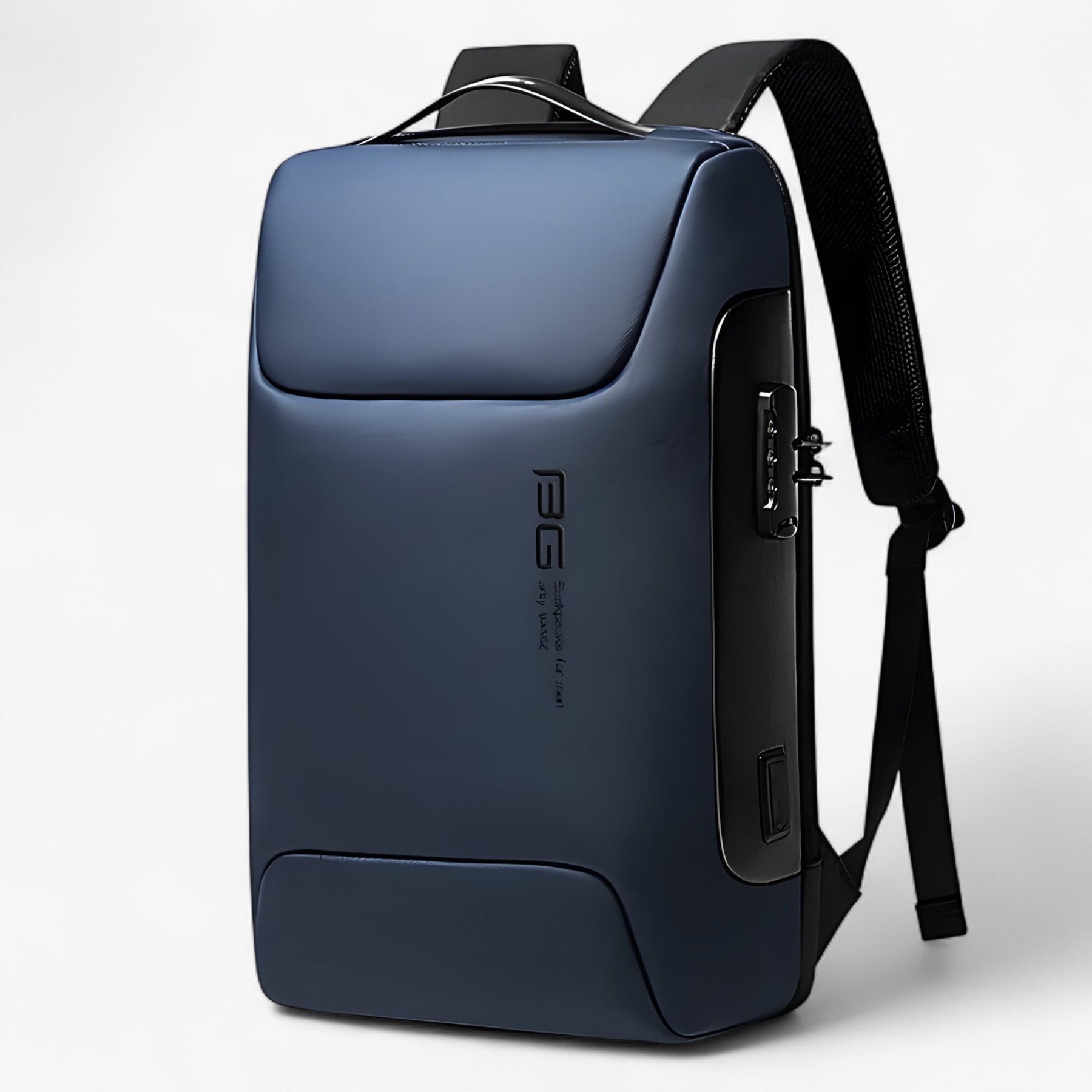 bags : Rugzak Zwart - Waterdichte Werkrugzak voor Laptop in Blauw van Pantino