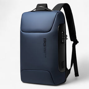 bags : Rugzak Zwart - Waterdichte Werkrugzak voor Laptop in Blauw van Pantino