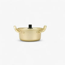 home & garden : Gouden Noodle Pot Aluminium in 14CM van Pantino