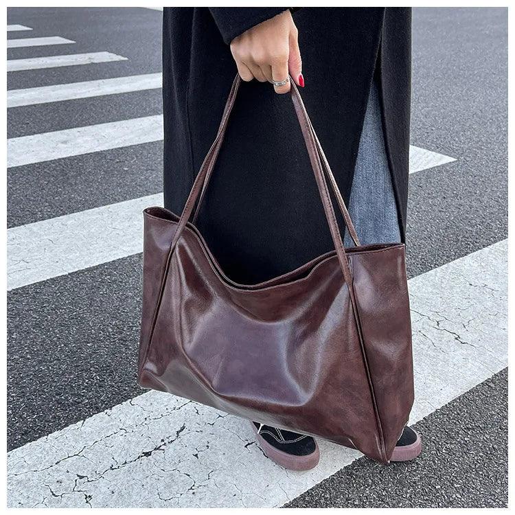 bags : Tote Bag - Samsara Soft PU Leather in van Pantino