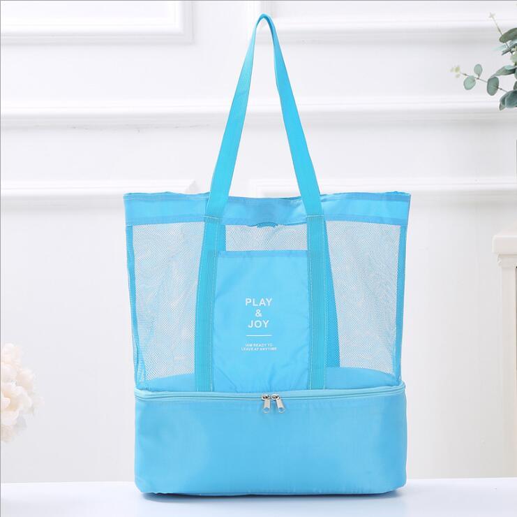 Tassen : Picknick en Lunchtas - Zwart in Blauw van Pantino