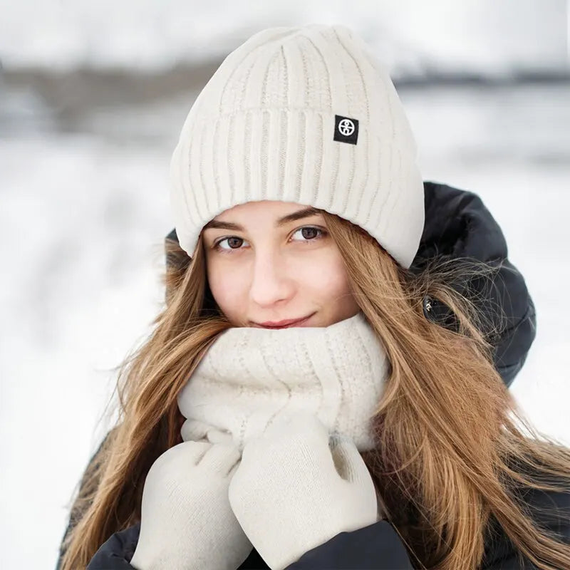 Winter Set : Men 3 in 1 Winter Set Elegant - Zwart in van Pantino