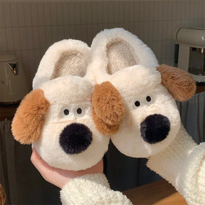 other : HappySlides - Fluffy Editie Fleece - Wit in van Pantino