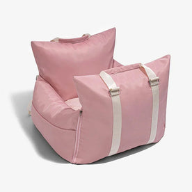 pets : Honden Autostoel Reistas Luxe - Veiligheid en Comfort Autorit - Oxford in Roze 55cm X 55cm X 30cm van Pantinoshop